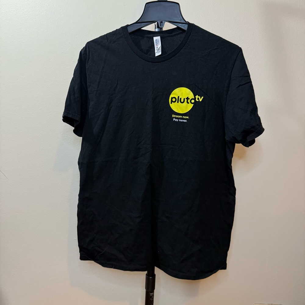 Pluto Black T-Shirt for Men